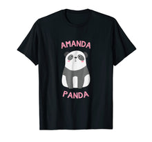 Load image into Gallery viewer, Funny shirts V-neck Tank top Hoodie sweatshirt usa uk au ca gifts for Amanda Panda Bear T-shirt Tee 2056722

