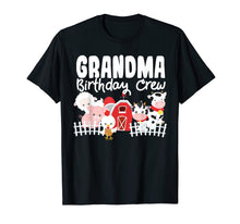 Load image into Gallery viewer, Funny shirts V-neck Tank top Hoodie sweatshirt usa uk au ca gifts for Grandma Birthday Crew Farm Animals Birthday Party T-Shirt 1107633
