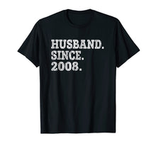 Load image into Gallery viewer, Funny shirts V-neck Tank top Hoodie sweatshirt usa uk au ca gifts for 11th Wedding Anniversary Gifts - Husband Since 2008 Shirt 1810864
