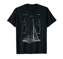 Load image into Gallery viewer, Vintage Sailboat Design Shirt - Old Ocean Boat Sailing Tee
