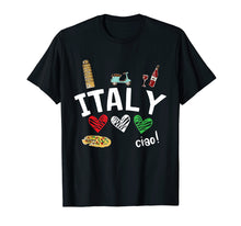 Load image into Gallery viewer, Love Italy And Everything Italian Culture Gift T-Shirt

