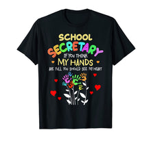 Load image into Gallery viewer, School Secretary Cute Office Clerk Appreciation T Shirt 1024308
