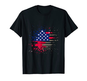 Funny shirts V-neck Tank top Hoodie sweatshirt usa uk au ca gifts for Baseball U.S American flag T-shirt 240157