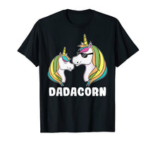 Load image into Gallery viewer, Funny shirts V-neck Tank top Hoodie sweatshirt usa uk au ca gifts for Dadacorn Unicorn Dad And Baby Fathers Day T-Shirt 1193539
