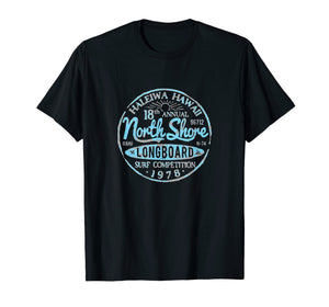 Funny shirts V-neck Tank top Hoodie sweatshirt usa uk au ca gifts for Hawaii North Shore Long Board T-shirt 2181542