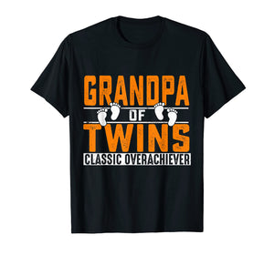 Funny shirts V-neck Tank top Hoodie sweatshirt usa uk au ca gifts for Mens Fathers Day shirt New Grandpa of Twins Gift Twin Boy Girl 1777814