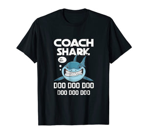 Funny shirts V-neck Tank top Hoodie sweatshirt usa uk au ca gifts for Coach Shark T-shirt for men, women 2534419