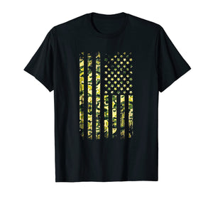 Funny shirts V-neck Tank top Hoodie sweatshirt usa uk au ca gifts for Camoflauge American USA Distressed Flag T-Shirt 2855192