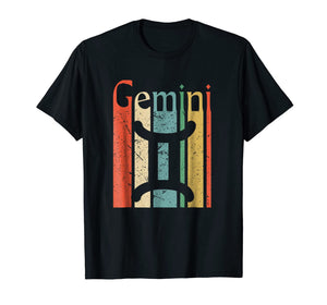 Gemini T-Shirt Funny Vintage Style Gemini Zodiac T-Shirt 632571