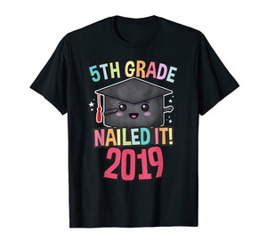 Funny shirts V-neck Tank top Hoodie sweatshirt usa uk au ca gifts for 5th Grade Graduation 2019 Dab Shirt for Fifth Grade Graduate 1233691