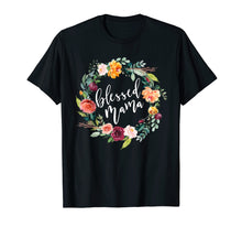 Load image into Gallery viewer, Funny shirts V-neck Tank top Hoodie sweatshirt usa uk au ca gifts for Mom Shirts With Sayings Blessed Mama Tshirt T Women Gifts 572373
