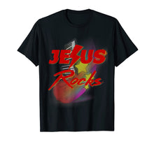 Load image into Gallery viewer, Funny shirts V-neck Tank top Hoodie sweatshirt usa uk au ca gifts for Jesus Rocks worship praise gift idea 1472322
