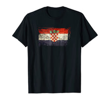 Load image into Gallery viewer, Funny shirts V-neck Tank top Hoodie sweatshirt usa uk au ca gifts for Unique Trendy &amp; Vintage Croatia Flag Gift T-shirt G003711 608343
