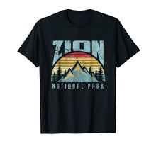 Load image into Gallery viewer, Mt Zion National Park Utah Retro T Shirt
