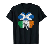 Load image into Gallery viewer, Irish Scottish Flag Ireland Scotland St Patricks Day T-Shirt 751696
