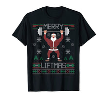 Load image into Gallery viewer, Funny shirts V-neck Tank top Hoodie sweatshirt usa uk au ca gifts for Merry Liftmas T-Shirt Ugly Christmas Sweater Gym Workout Tee 1970017
