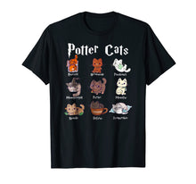 Load image into Gallery viewer, Potter Cats Cute Harry Pawter Kitten Tshirt
