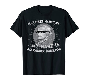 Funny shirts V-neck Tank top Hoodie sweatshirt usa uk au ca gifts for Alexander Hamilton T-Shirt 2191038
