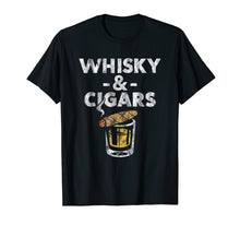 Load image into Gallery viewer, Funny shirts V-neck Tank top Hoodie sweatshirt usa uk au ca gifts for Gift For Whisky Drinker And Cigar Smoker For Men 2518457
