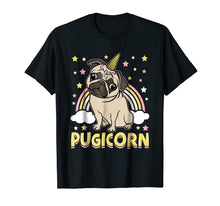 Load image into Gallery viewer, Funny shirts V-neck Tank top Hoodie sweatshirt usa uk au ca gifts for Pugicorn - Funny Unicorn Pug Shirt - Unicorn Pug Gifts 1609390
