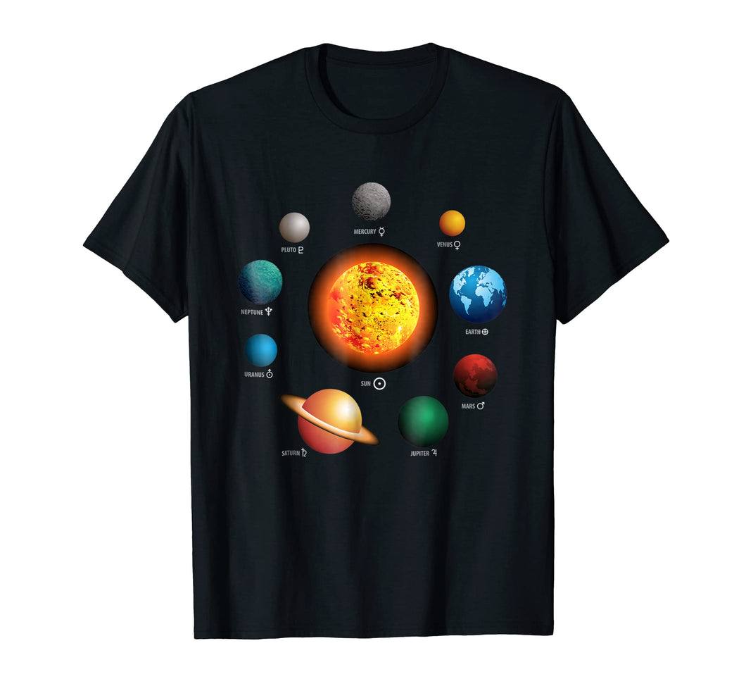 Solar System Planets T-Shirt