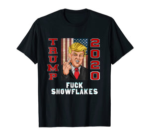 Funny shirts V-neck Tank top Hoodie sweatshirt usa uk au ca gifts for Trump 2020 Fuck Snowflakes Anti Liberal Democrats T Shirt 2658272