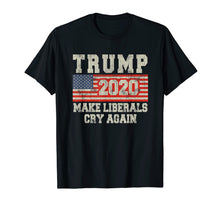 Load image into Gallery viewer, Funny shirts V-neck Tank top Hoodie sweatshirt usa uk au ca gifts for Trump 2020 Cry Again Vintage T-shirt 3549284
