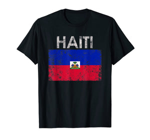 Funny shirts V-neck Tank top Hoodie sweatshirt usa uk au ca gifts for Vintage Haiti Haitian Flag Pride Gift T-Shirt 234027