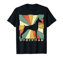 Load image into Gallery viewer, Funny shirts V-neck Tank top Hoodie sweatshirt usa uk au ca gifts for Doberman Pinscher Dog Retro 70s Vintage Gift T-Shirt 2005392
