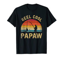 Load image into Gallery viewer, Mens Vintage Reel Cool Papaw Fish Fishing Shirt Father's Day Gift
