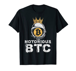 Funny shirts V-neck Tank top Hoodie sweatshirt usa uk au ca gifts for Bitcoin Shirt Gifts Notorious BTC T-Shirt Crown Men Women 393576