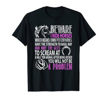 Load image into Gallery viewer, Funny shirts V-neck Tank top Hoodie sweatshirt usa uk au ca gifts for Horse Gifts For Girls I Ride Horses T Shirt For Horse Lovers 1186573
