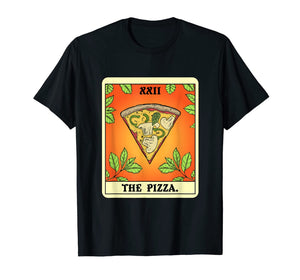 Funny Pizza T shirt Tarot Cards Gifts for Men Women Kids 998945