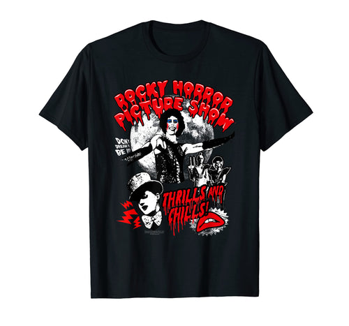 Funny shirts V-neck Tank top Hoodie sweatshirt usa uk au ca gifts for Rocky Horror Picture Show Thrills and Chills 1586495