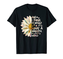 Load image into Gallery viewer, Funny shirts V-neck Tank top Hoodie sweatshirt usa uk au ca gifts for And I Think To Myself What A Wonderful World T-Shirt 1178792
