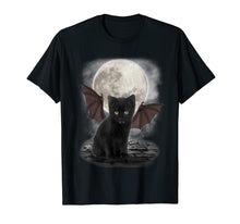 Load image into Gallery viewer, Funny shirts V-neck Tank top Hoodie sweatshirt usa uk au ca gifts for Gothic Bat Cat Shirt Vampire Funny Gifts Cats Lover T-Shirt 1859360
