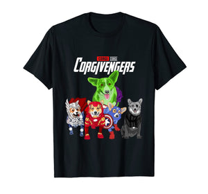 Funny shirts V-neck Tank top Hoodie sweatshirt usa uk au ca gifts for Corgivengers TShirt- Corgi Dog Mother's day Gift T-Shirt 1089007