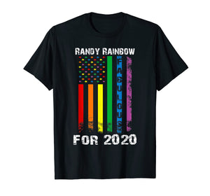 Funny shirts V-neck Tank top Hoodie sweatshirt usa uk au ca gifts for Randy Rainbow Fabulous For 2020 - Election T-Shirt 2621412