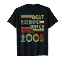 Load image into Gallery viewer, Funny shirts V-neck Tank top Hoodie sweatshirt usa uk au ca gifts for Mens 14th Wedding Anniversary Gifts Husband Since April 2005 Tee 2343529
