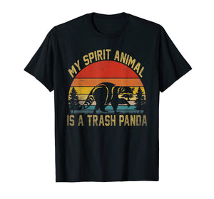 Funny shirts V-neck Tank top Hoodie sweatshirt usa uk au ca gifts for My Spirit Animal Is A Trash Panda - Raccoon T Shirt For Men 2003227