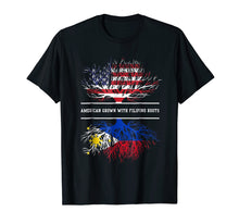 Load image into Gallery viewer, Funny shirts V-neck Tank top Hoodie sweatshirt usa uk au ca gifts for American Grown With Filipino Roots T-Shirt Philippines Tee 3113022
