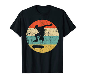 Skateboarding Shirt - Vintage Retro Skateboarder T-Shirt