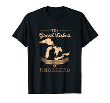 Load image into Gallery viewer, Funny shirts V-neck Tank top Hoodie sweatshirt usa uk au ca gifts for The Great Lakes Shark Free Unsalted T-Shirt Michigan Gift 628486
