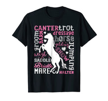 Load image into Gallery viewer, Horse T Shirt For Girls Women Gifts Horses Horseback Riding
