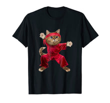 Load image into Gallery viewer, Funny shirts V-neck Tank top Hoodie sweatshirt usa uk au ca gifts for Shaolin Cat in Wushu Kung fu Stance, Martial Art T-Shirt 2599205
