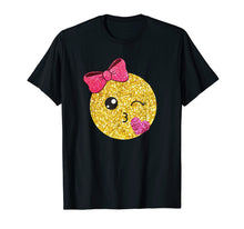 Load image into Gallery viewer, Funny shirts V-neck Tank top Hoodie sweatshirt usa uk au ca gifts for Kiss Emoticon Pink Heart SHIRT - Kiss Face for Girls Tee 1925888
