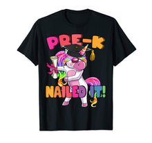Load image into Gallery viewer, Pre-K Nailed It Flossing Unicorn Graduation Shirt Gift Girls
