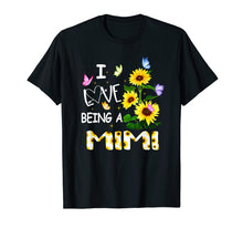 Load image into Gallery viewer, Funny shirts V-neck Tank top Hoodie sweatshirt usa uk au ca gifts for I love being a mimi sunflower T-shirt 2800993

