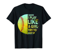 Load image into Gallery viewer, Softball Shirt for Girls &amp; Women
