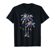 Load image into Gallery viewer, Funny shirts V-neck Tank top Hoodie sweatshirt usa uk au ca gifts for Palm Tree Print Shirt Hawaiian Beach Tropical Hot T-shirt 2798485
